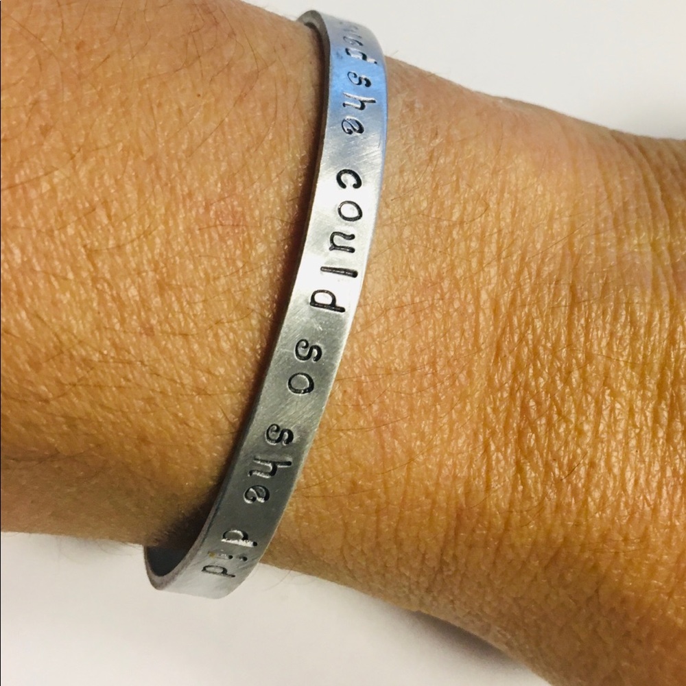 she believed she could so she did bracelet